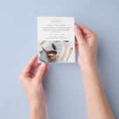 ビジネスイベントミニマルプロフェッショナル写真 チラシ (手)