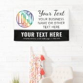 ビジネスイベントモダンプロフェッショナルロゴブランディング 横断幕 (インサイチュ)