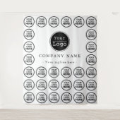 ビジネスイベント企業のパーティータペストリー タペストリー (正面)