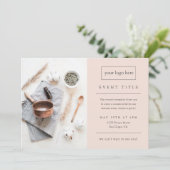 ビジネスイベント |写真モダンプロフェッショナル 招待状 (スタンド正面)