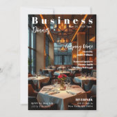 ビジネスイベント 招待状 (正面)