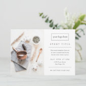 ビジネスイベント | 現代のプロフェッショナル写真 招待状 (スタンド正面)