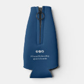 ビジネスイベント 赤いハート 母の日おめでとう ボトルクーラー (裏面)