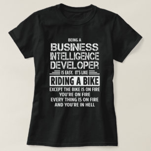 ビジネスインテリジェンス開発者 Tシャツ