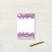 ビジネスウィークリーアポイントメントレインボーポストイットノート ポストイット (デスク上)