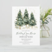 ビジネスウォーターカラーパインツリーズオープンハウス 招待状 (スタンド正面)