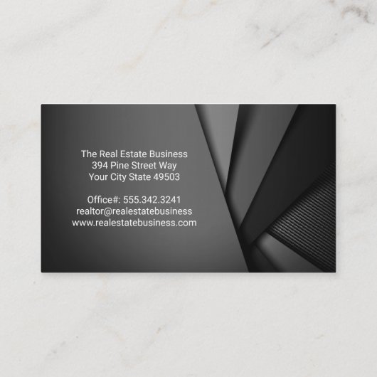 ビジネスウーマンホールディングモデルハウス | 実在地 名刺 (裏面)