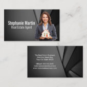 ビジネスウーマンホールディングモデルハウス | 実在地 名刺 (正面/裏面)