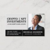 ビジネスウーマン | イメージの追加 名刺 (正面)