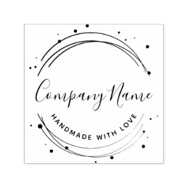 ビジネスエレガントのパーソナライズされたロゴ セルフインキングスタンプ