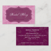 ビジネスエレガントカード王室の: 6L 名刺 (正面/裏面)