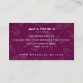 ビジネスエレガントカード王室の: 6L 名刺 (裏面)