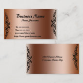 ビジネスエレガントカード14 名刺 (正面/裏面)