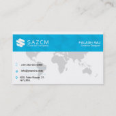 ビジネスエレガントカード 名刺 (裏面)