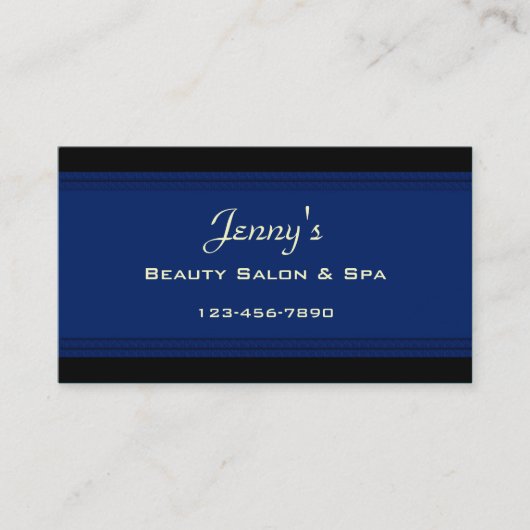 ビジネスエレガントカード 名刺 (正面)