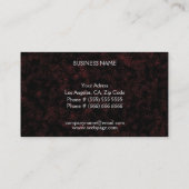 ビジネスエレガントカード 名刺 (裏面)