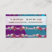 ビジネスエレガントカード 名刺 (裏面)