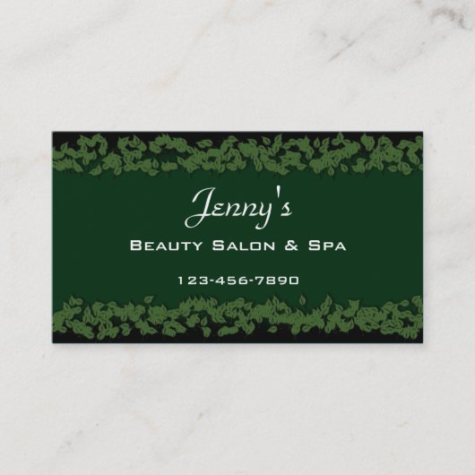 ビジネスエレガントカード 名刺 (正面)