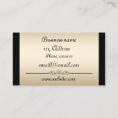 ビジネスエレガントカード 名刺 (裏面)