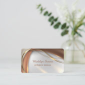 ビジネスエレガントカード 名刺 (スタンド正面)