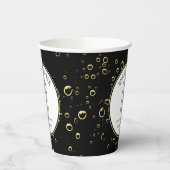 ビジネスエレガントシャワーロゴ 紙コップ (左)