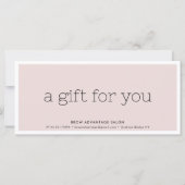 ビジネスエレガントスパ美しいサロン爪、 ネイルブロウピンク (裏面)