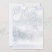 ビジネスエレガントホリデーグリーナリーリースカード シーズンカード (裏面)