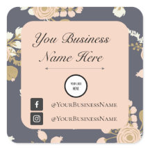 ビジネスエレガントマーケティングシール