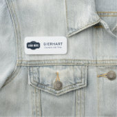 ビジネスエレガントロゴスタッフ従業員会議 名札 (インサイチュ)