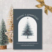 ビジネスエレガント企業のクリスマスホリデーカード シーズンカード