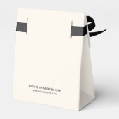 ビジネスエレガント名Webサイトカスタム フェイバーボックス (裏面サイド)