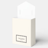 ビジネスエレガント名Webサイトカスタム フェイバーボックス (オープン)