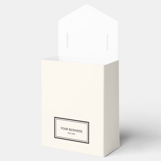 ビジネスエレガント名Webサイトカスタム フェイバーボックス (オープン)