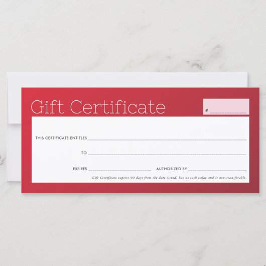 ビジネスエレガント美しいサロンレッドブルゴーニュグラデーション (正面)