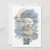 ビジネスオフィスコミュニティのハロウィーン不気味なパーティー 招待状 (裏面)