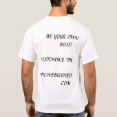 ビジネスオンライン Tシャツ (裏面)