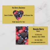 ビジネスカスタマイズカードベリージャムゼリー 名刺 (正面/裏面)
