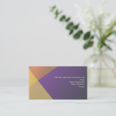 ビジネスカスタマイズカード、ブランドビジネス、 名刺 (スタンド正面)