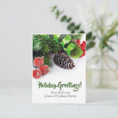 ビジネスカスタマイズクリスマスカード シーズンカード (スタンド正面)