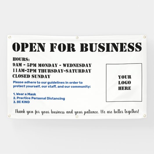 ビジネスカスタマイズバナー用の屋外オープン 横断幕 (横)