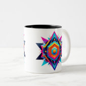 ビジネスカスタマイズプロモロゴ2枚の写真 ツートーンマグカップ (正面右)