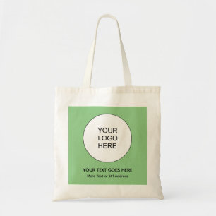 ビジネスカスタムのロゴはこちらSage Green トートバッグ