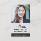 ビジネスカスタムの写真 |ビジネスウーマン 名刺 (正面)