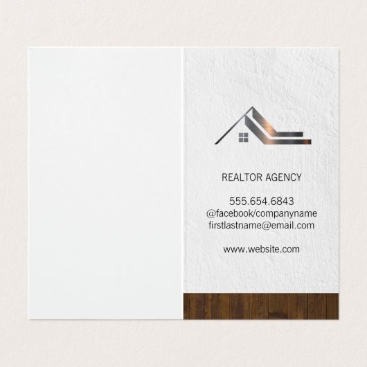 ビジネスカスタムの写真 |実在不動産名刺 名刺 (内部フラット)