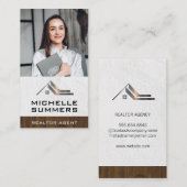 ビジネスカスタムの写真 |実在不動産名刺 名刺 (正面/裏面)