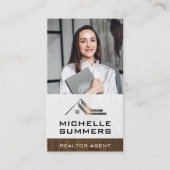 ビジネスカスタムの写真 |実在不動産名刺 名刺 (正面)