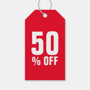 ビジネスカスタムまたはショップ向け50%小売価格ラベル ギフトタグ
