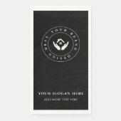 ビジネスカスタムイベント紙ナプキン用のロゴ (正面)