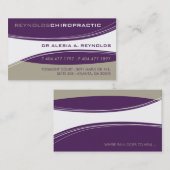 ビジネスカスタムカード：: consipo - Alesia V1 名刺 (正面/裏面)