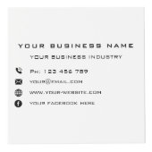 ビジネスカスタムキューブの販売促進 フォトキューブ (正面)